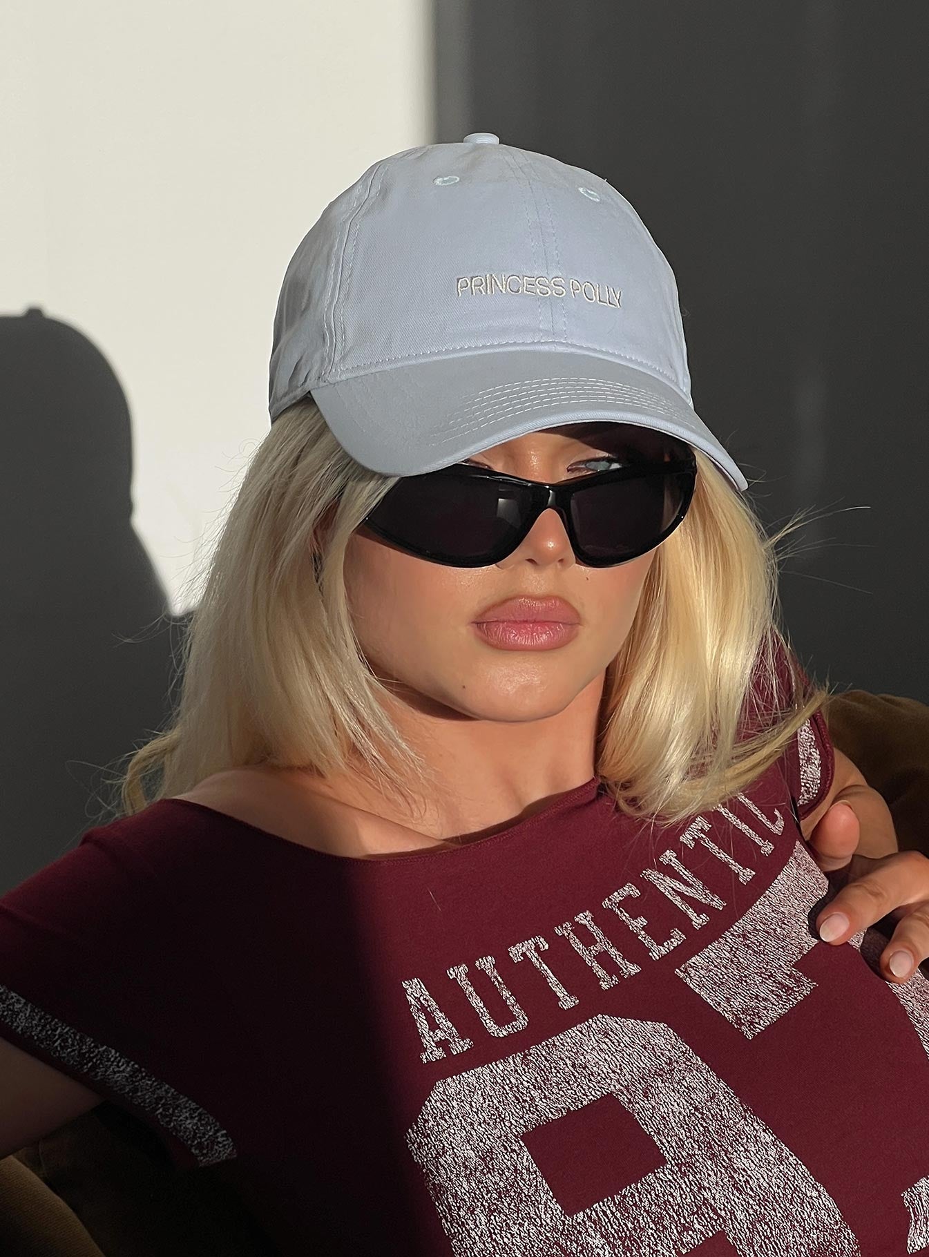 Princess Polly Dad Cap Blue / Yellow