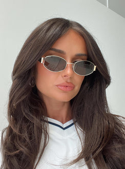 Since New York Sunglasses Gold / Brown