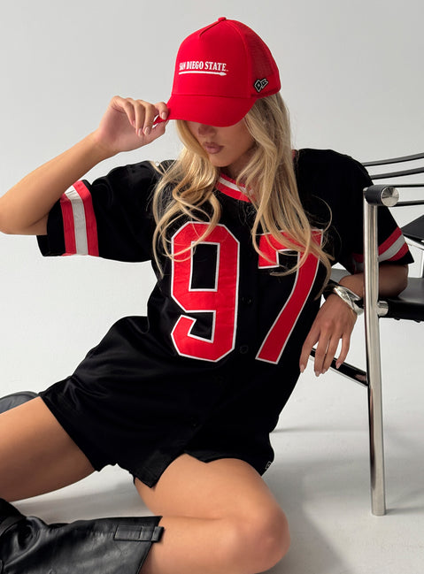 SDSU Trucker Hat Red