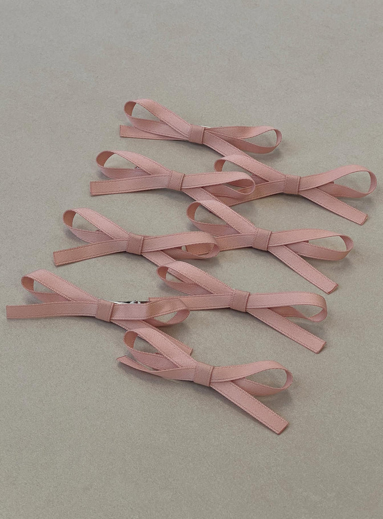 Gema Hair Clip Pack Pink