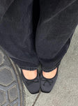 Adienne Ballet Flats Black