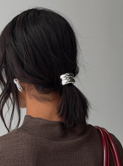 Claresa Hair Tie Silver