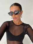 Sunglasses Black tinted lenses, lightweight 