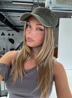Odera Militär-Cap, verwaschenes Khaki