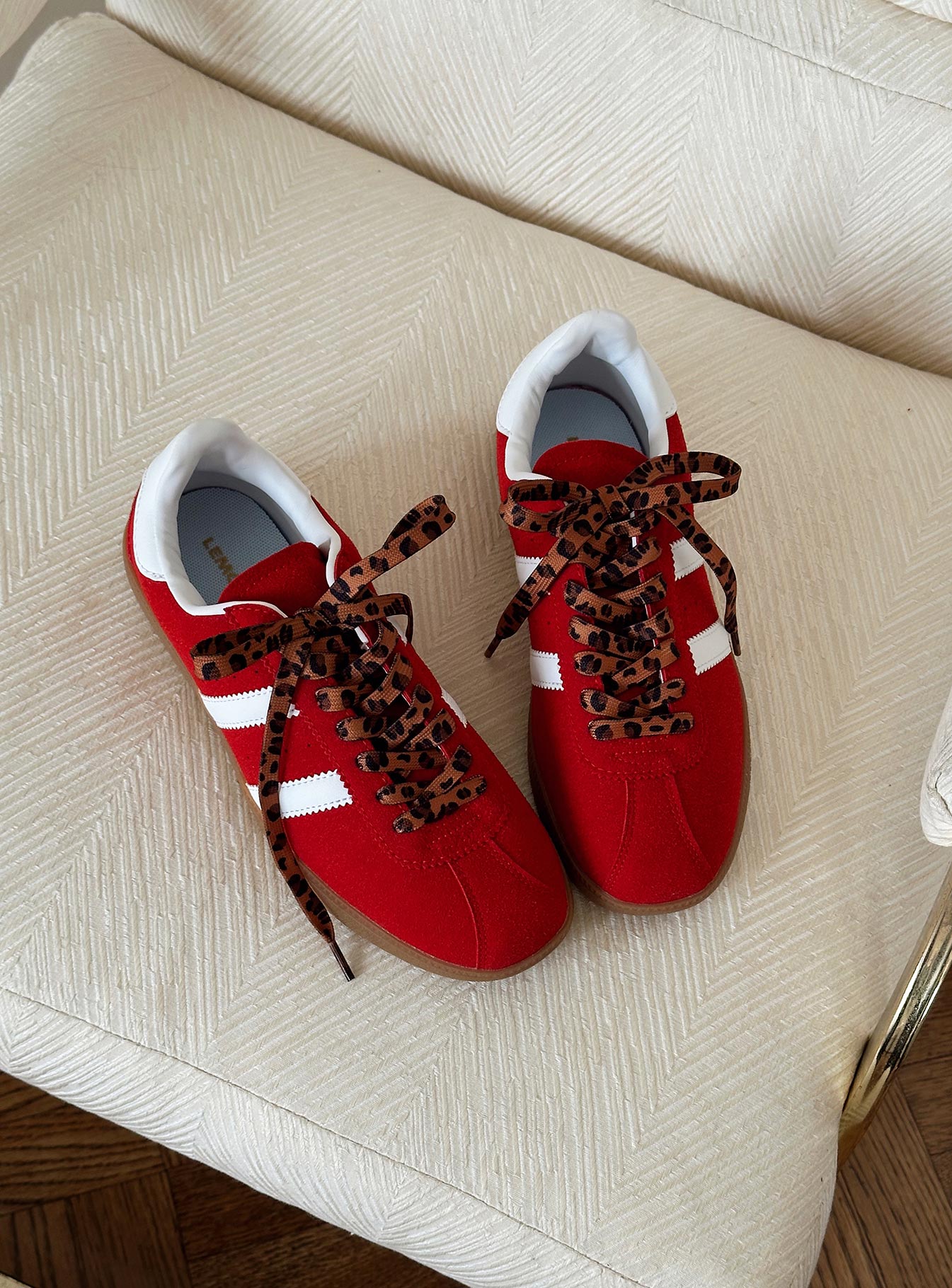 Henree Shoelaces Leopard