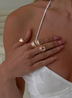 Montserrat Ring Pack Gold