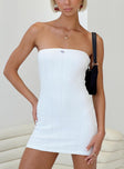 product Princess Polly Square Neck  Edwina Tube Mini Dress White