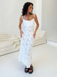 product Princess Polly Square Neck  Spring Sheer Maxi Dress White