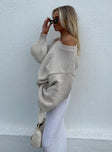 product Harmony Knit Sweater Beige Princess Polly  Cropped 