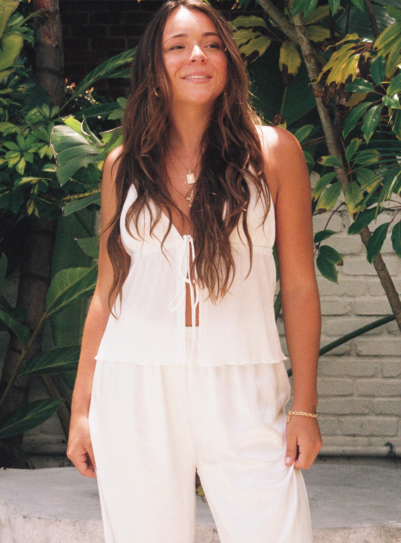 product Princess Polly Sleeveless Sweetheart  Chantria Top White Lower Impact