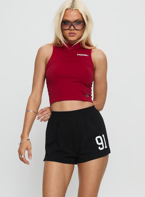 Stanford Soffee Shorts Black