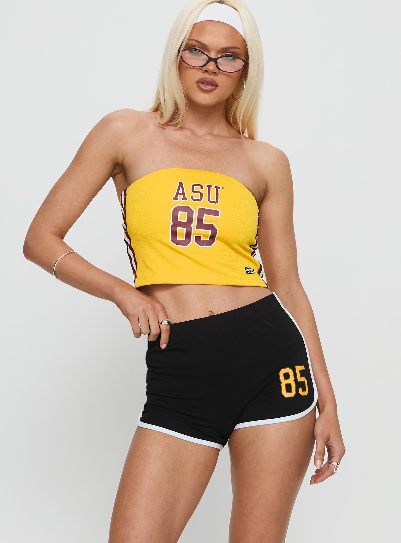 ASU Old School Mini Short Black