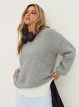 product Ryanna Sweater Grey Princess Polly  Long 