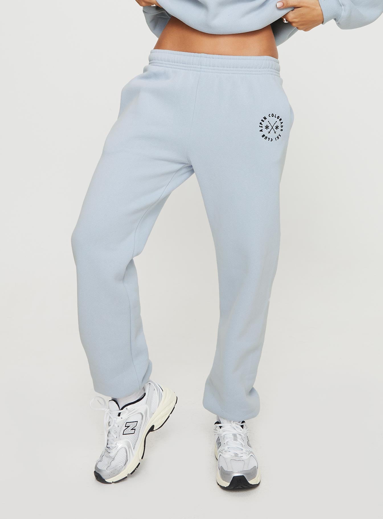 High rise deals track pants