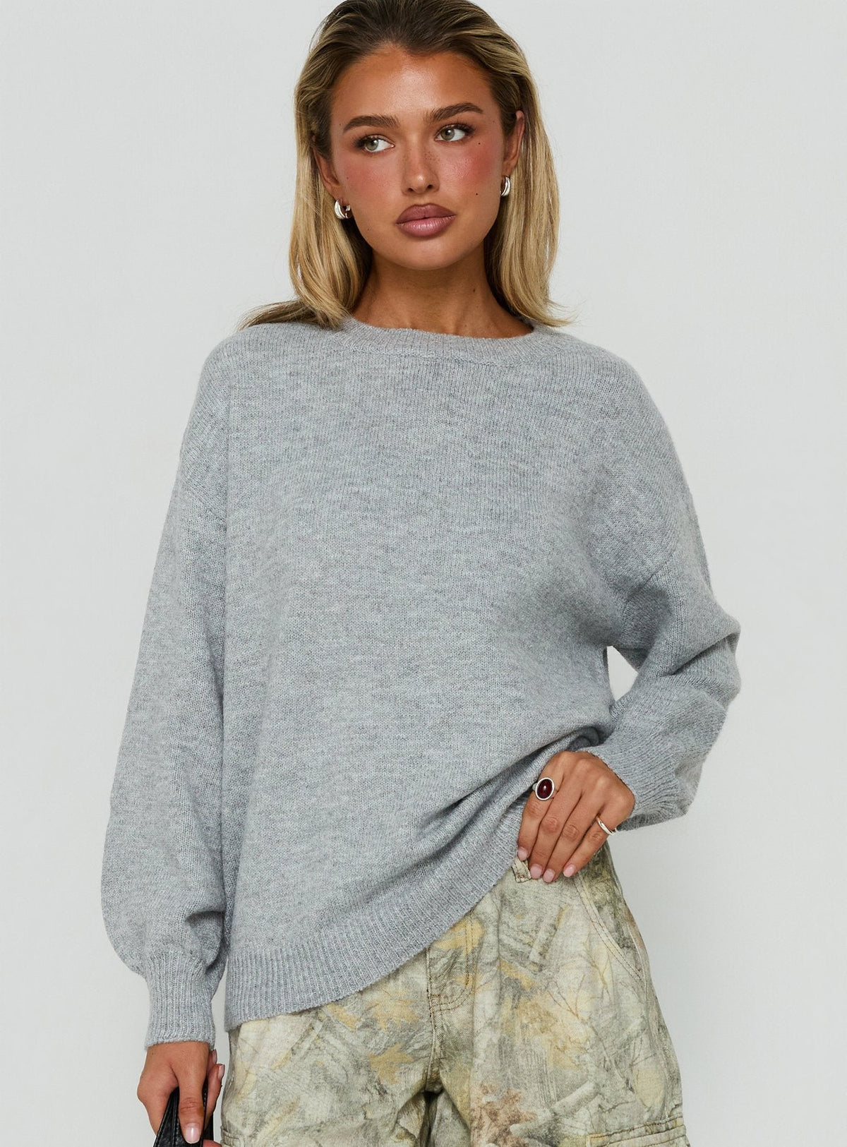 Ryanna Pullover Grau