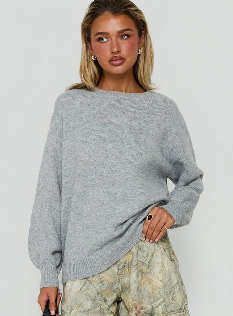 Ryanna Pullover Grau