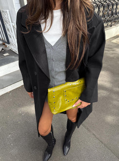 Inferno Longline Coat Black