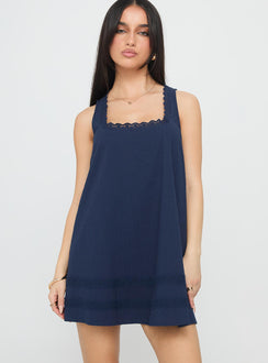 Alanah Mini Dress Navy