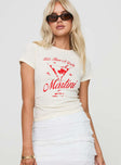 Let's Have A Dirty Martini Tee White
