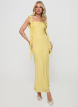 Lanai Maxi Dress Lemon