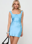 Callentani Mini Dress Blue