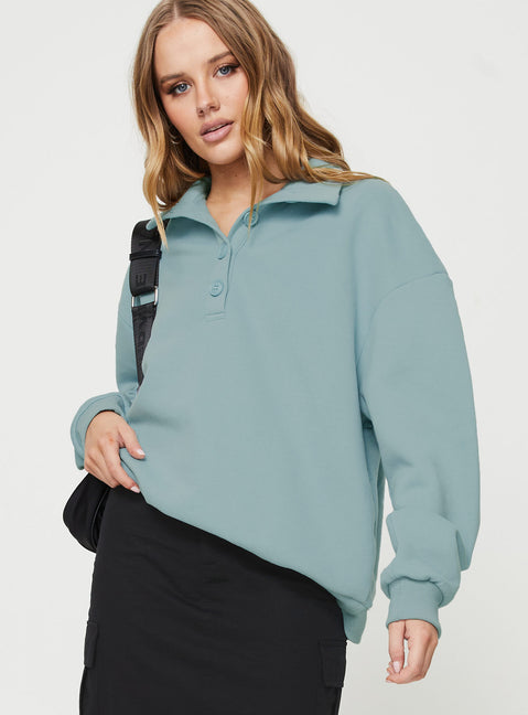 Alker Sweater Blue Princess Polly  regular 