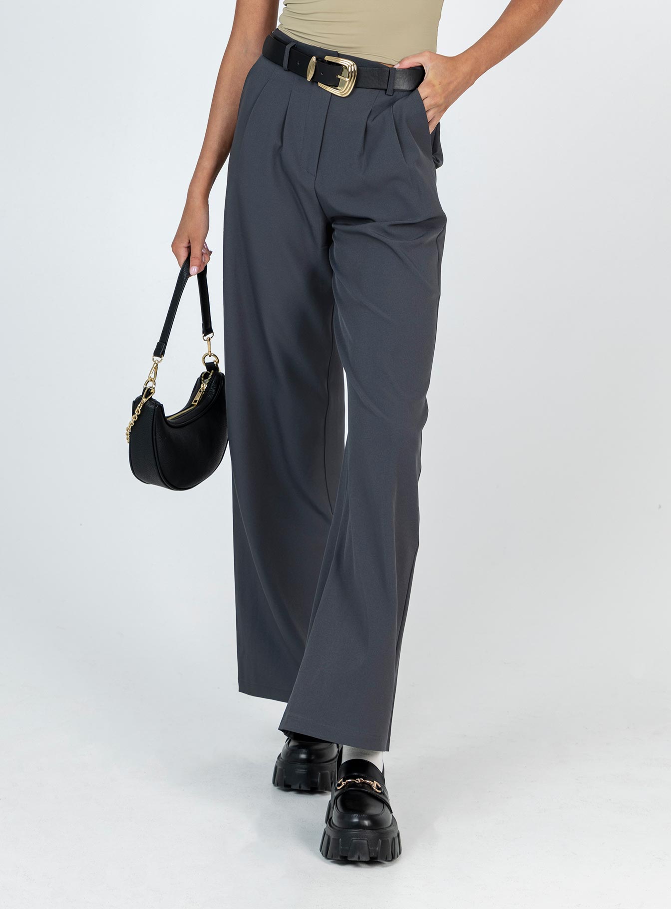 product Princess Polly High Waisted Pants High Waisted Pants High Waisted Pants High Waisted Pants  Archer Pants Slate Tall