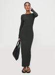 Begala Long Sleeve Maxi Dress Slate