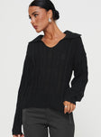 Symons Sweater Black Princess Polly  regular 