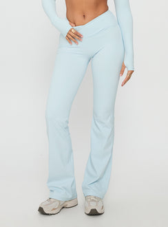 Sunday Session Active Flare Leg Pant Blue