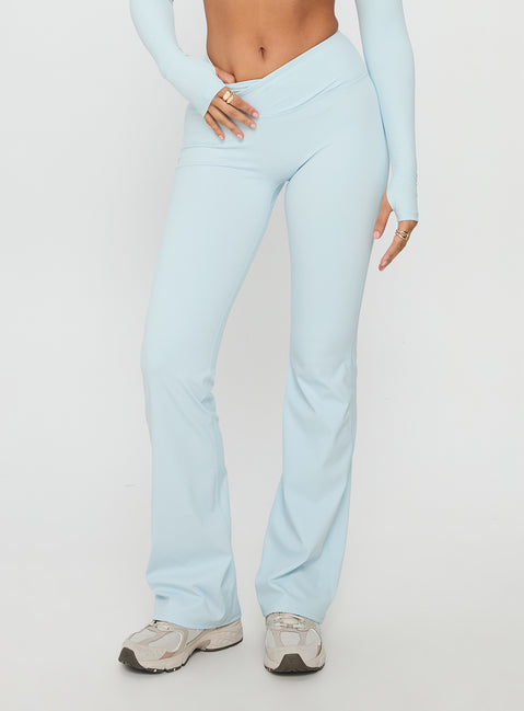 Sunday Session Active Flare Leg Pant Blue