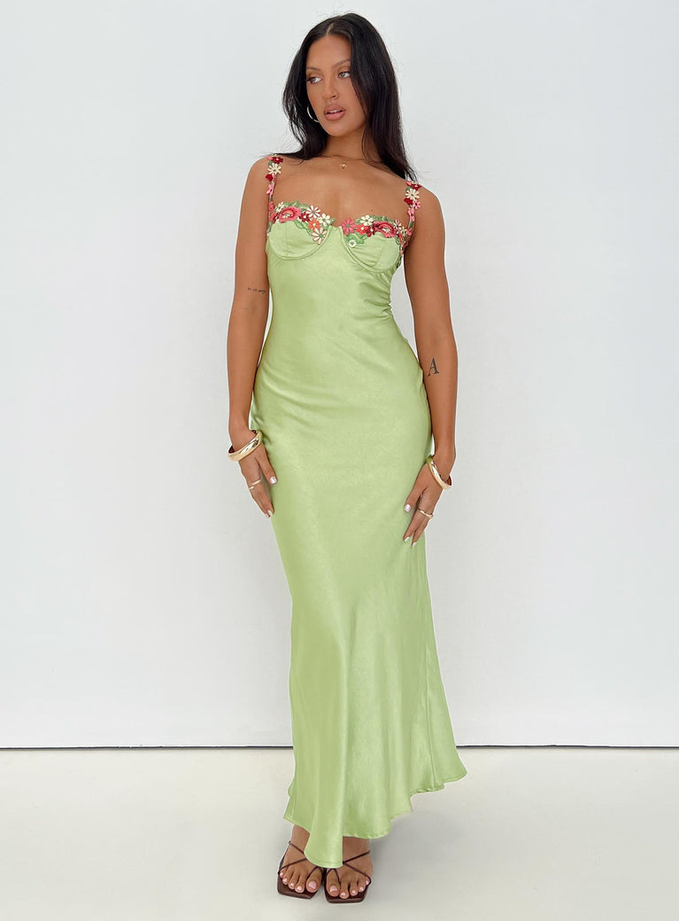 Kenzie Maxi Dress Green