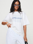 Loveable Tee White