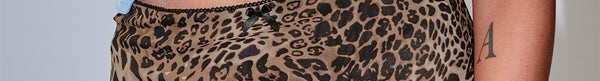Tejano Mini Skirt Leopard