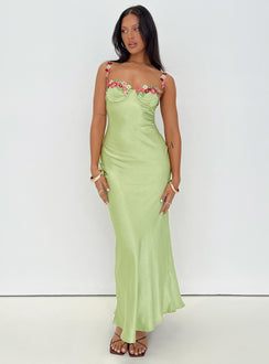 Kenzie Maxi Dress Green Lower Impact