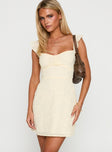 Landon Mini Dress Lemon