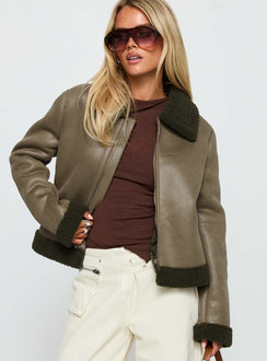 Codenames Collared Jacket Green