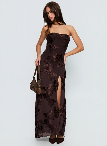 Brown Maxi Dresses