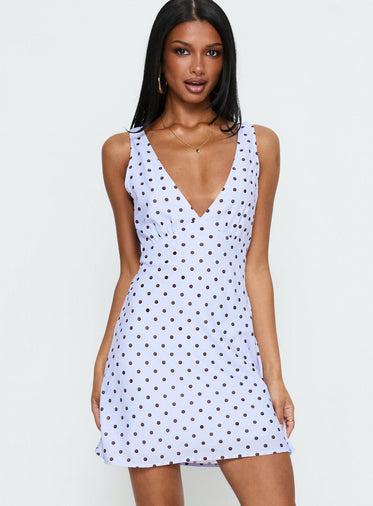princess polly baby blue dress Women's Floral Dresses main image 1