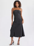 product Princess Polly Asymmetric Neckline  Haley Maxi Dress Black