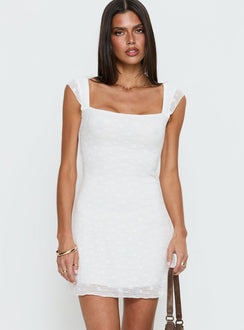 Lanchester Mini Dress White