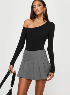 product Cartwright Mini Skirt Charcoal Princess Polly  Mini Skirts 