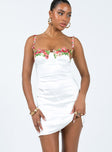 Kenzie Mini Dress White Petite