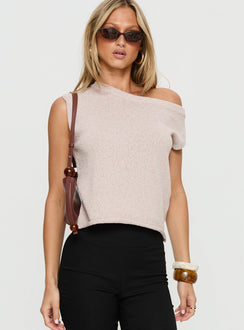 Ashfield Off Shoulder Top Oat