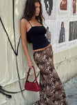 product Emily Maxi Skirt Leopard Print Princess Polly  Maxi 