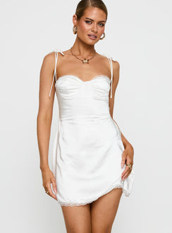 Wayzer Mini Dress White