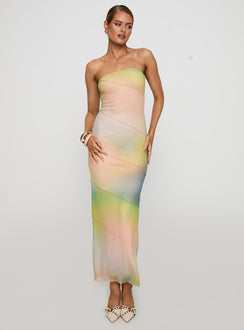Luela Maxi Dress Tie Dye Multi