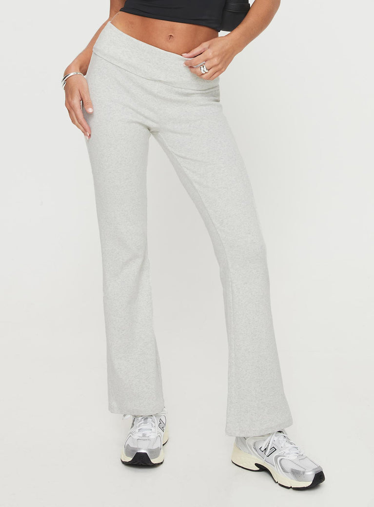 Norment Rib Pants Grey Tall