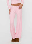 Whimsie Pointelle Sleep Pants Pink