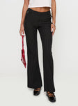 Sympathiser Pinstripe Pants Black